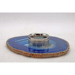 NOS Y2K Stainless Steel Band Ring